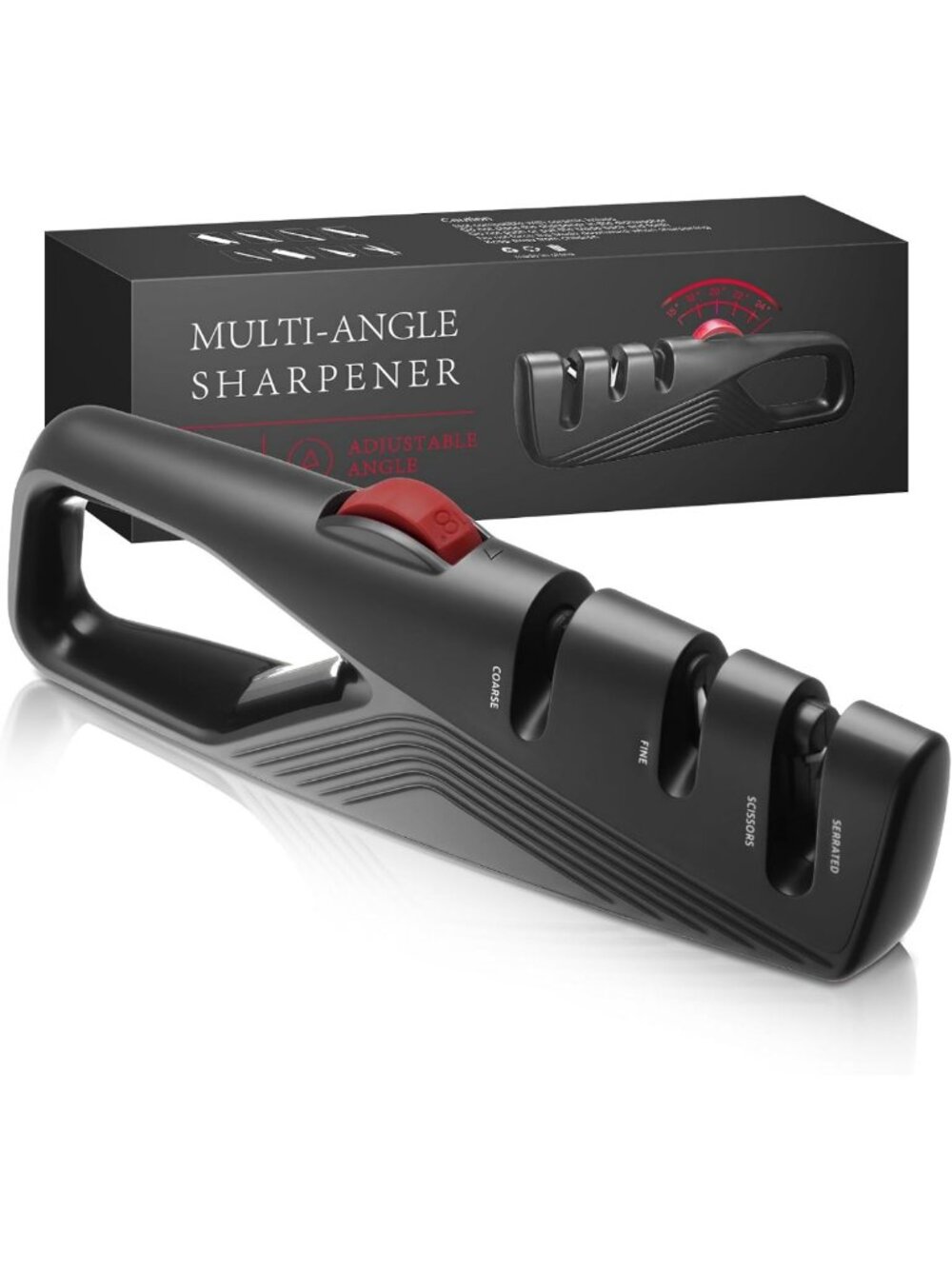 Precision Knife Sharpener - 5-Stage Adjustable Tool for Ultimate Edge Care